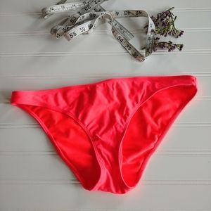 HOLLISTER BIKINI BOTTOM NEON PINK